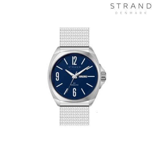 Strand by Obaku Douglas Cyan Men's Watch - S722GDCLMC