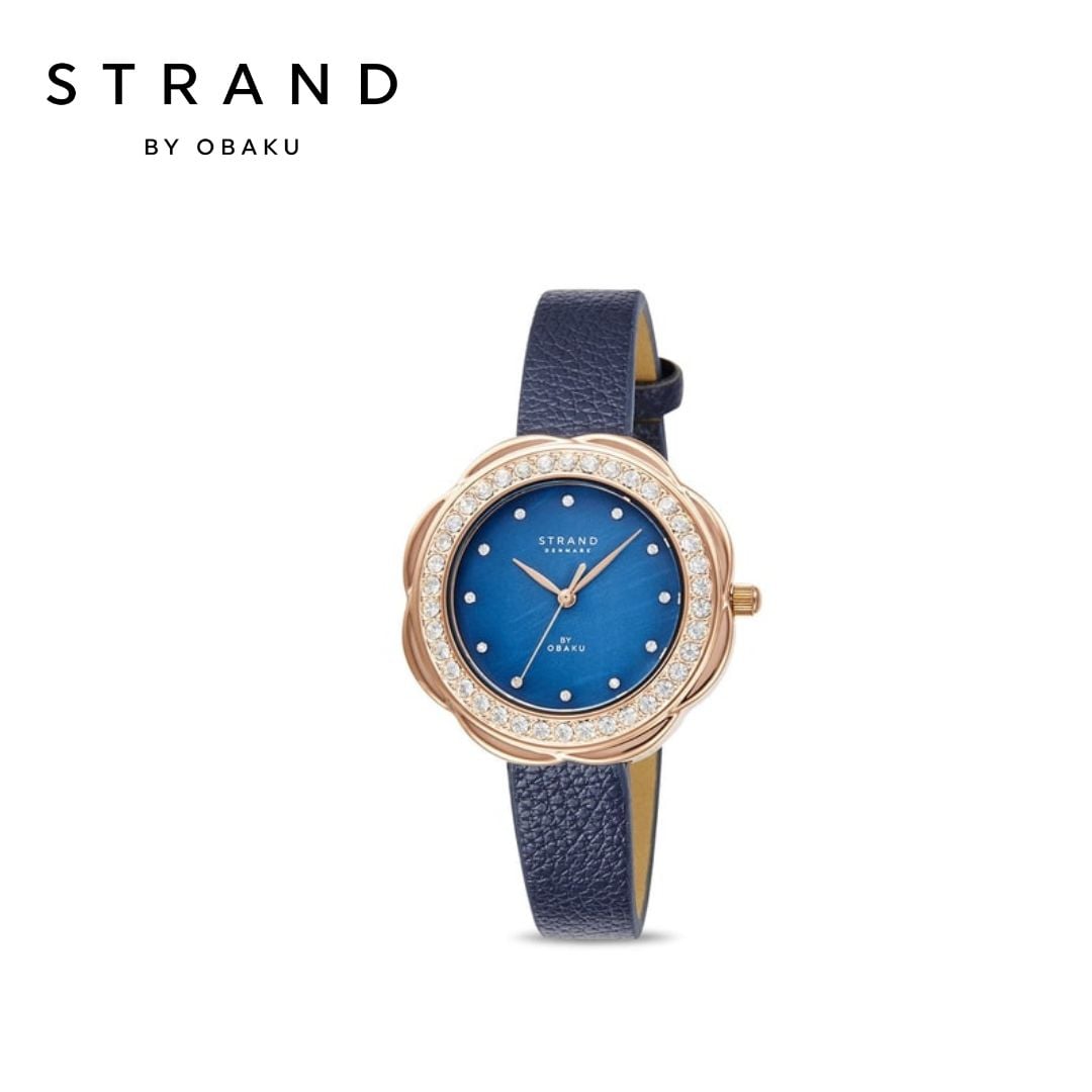 Strand By Obaku Cosmos Navy Women Watch- S735LXVLVL