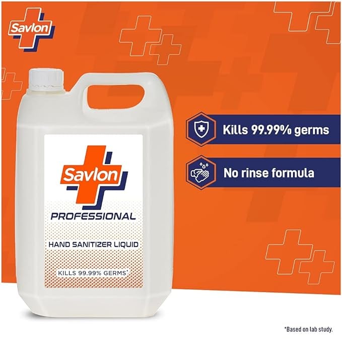 Savlon Hand Sanitizier Liquid 5L