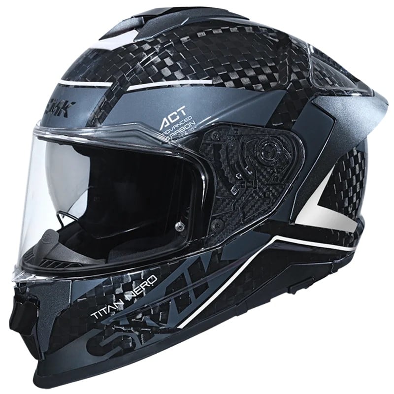 SMK TITAN CARBON NERO GL261 PF HELMET