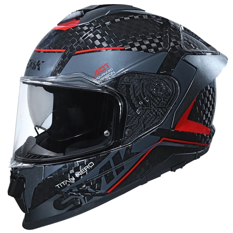 SMK TITAN CARBON NERO GL263 PF HELMET