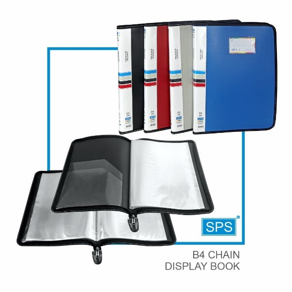 SPS 40 Pocket Display Book Chain Bag