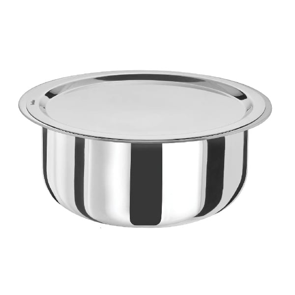 Hawkins 3L Stainless Steel Tope Metro Patila With SS Lid
