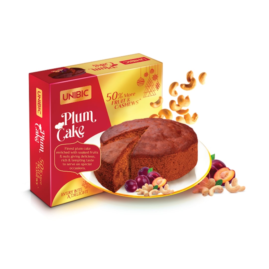 Unibic Plum Cake | Traditional Plum Cake Delight 600 Grams