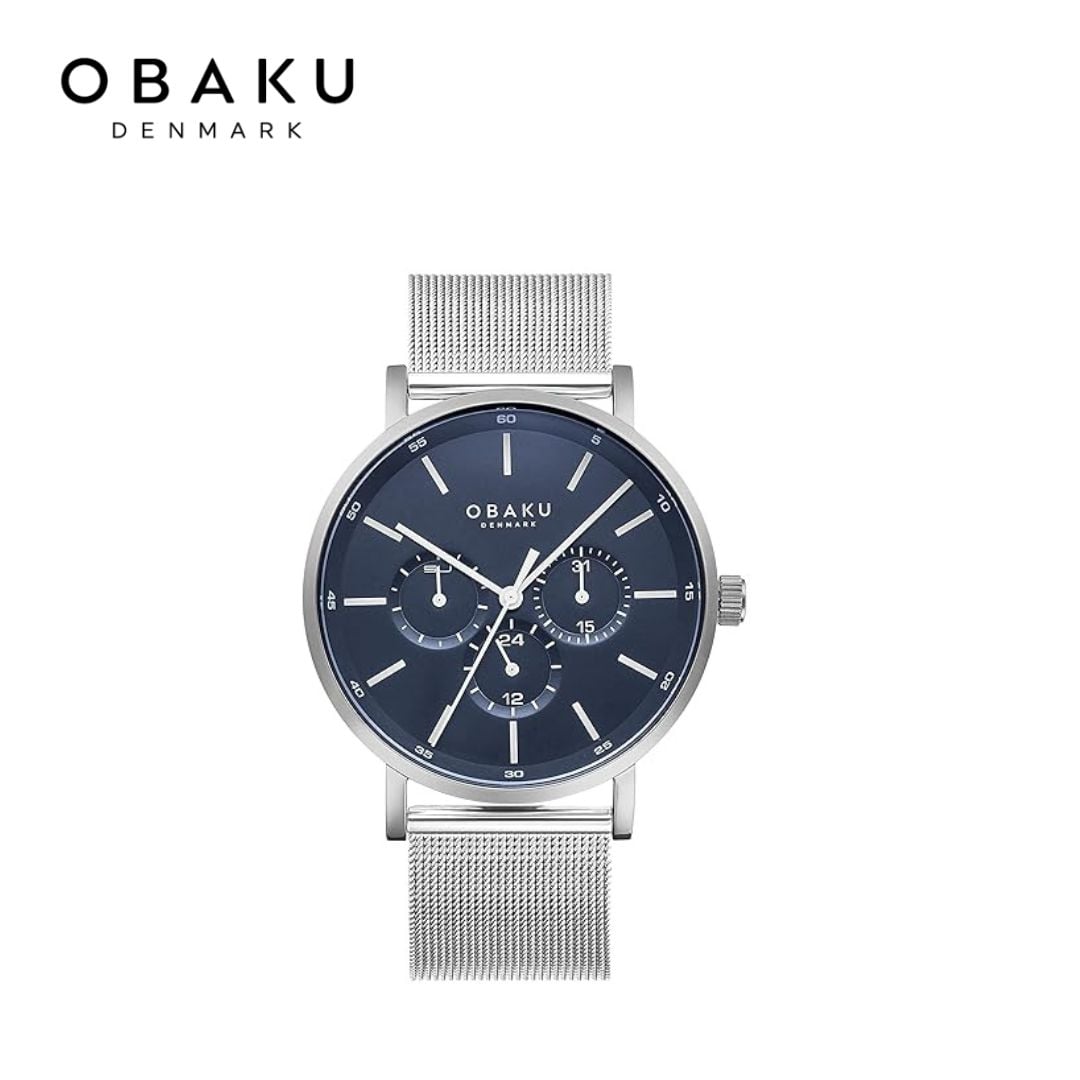 Obaku Ege Cyan Men Watch - V246GMCLMC