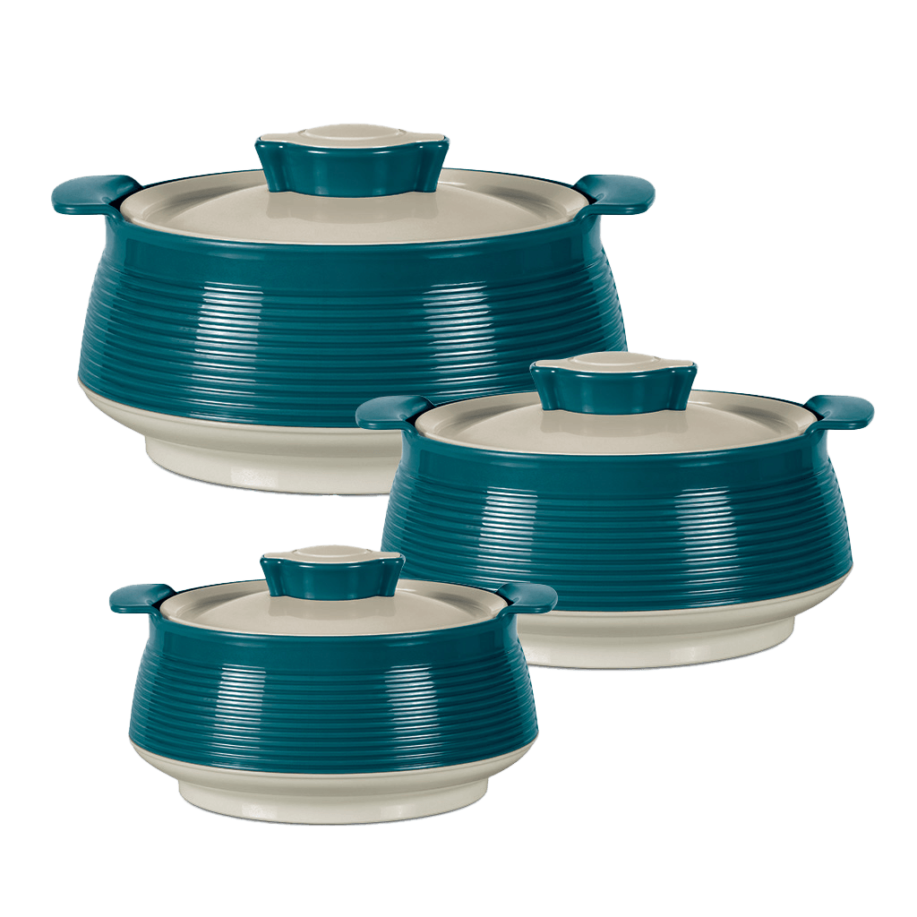 Milton Venice Reg Set Casserole (3 Pcs)