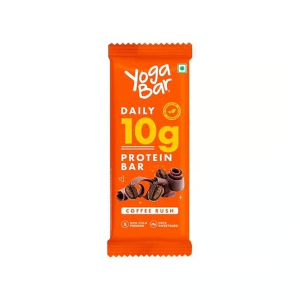 Yoga Bar Daily 10g Protein Bar � Coffee Rush