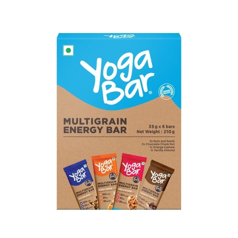 Yoga Bar Energy Bar Variety Pack (6 bars)