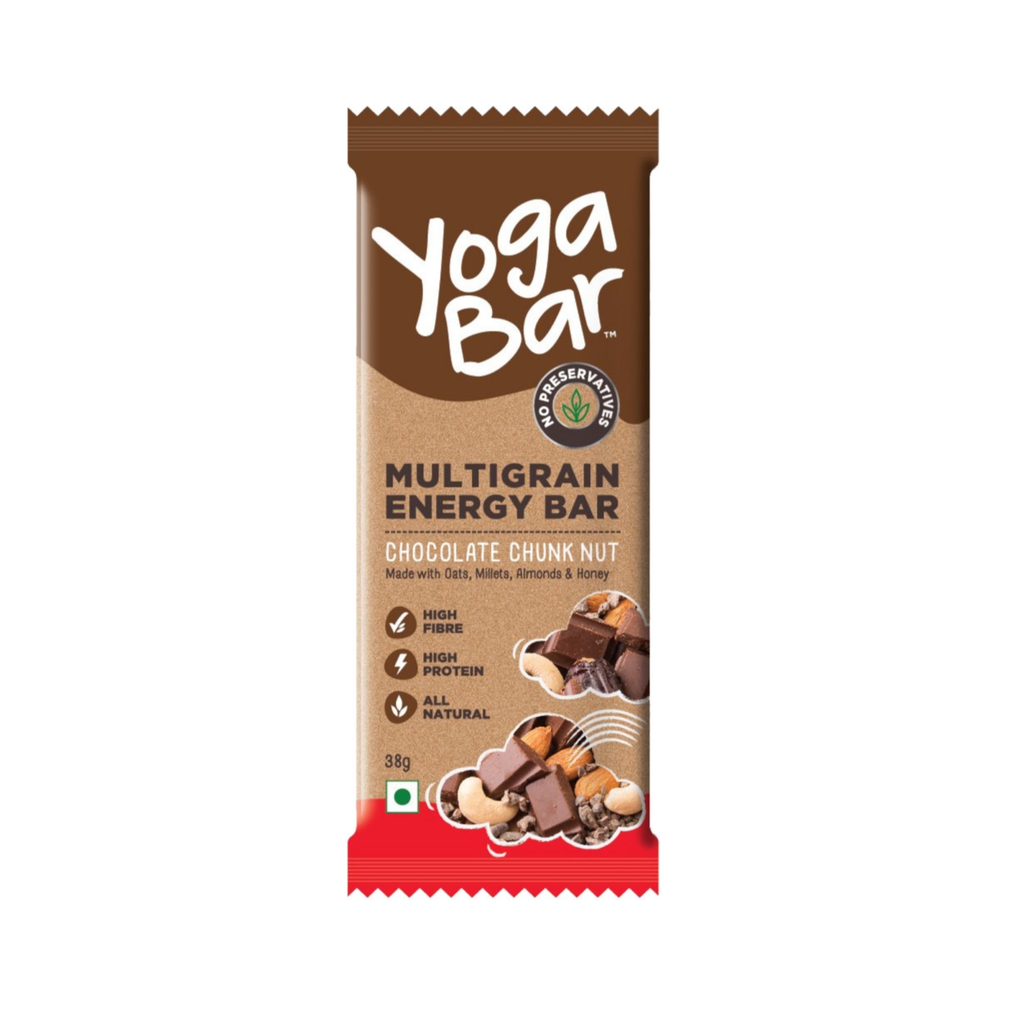 Multigrain Energy Bar - Chocolate Chunk Nut - 38g