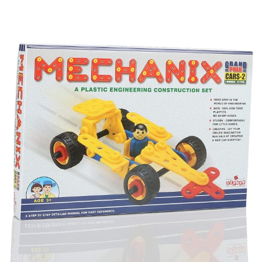 Zephyr Plastic Mechanix-Cars-2 Board Game