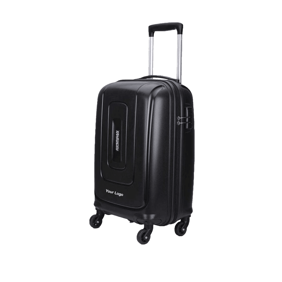 American Tourister Skyline Spinner 55cm Black Hard Luggage Bag