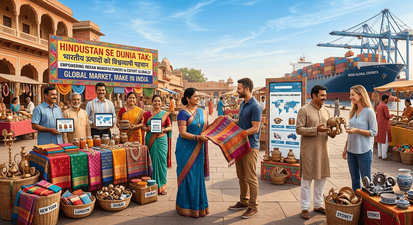 How to Sell Your Products Globally as an Indian Manufacturer ?(Without an Export Team)