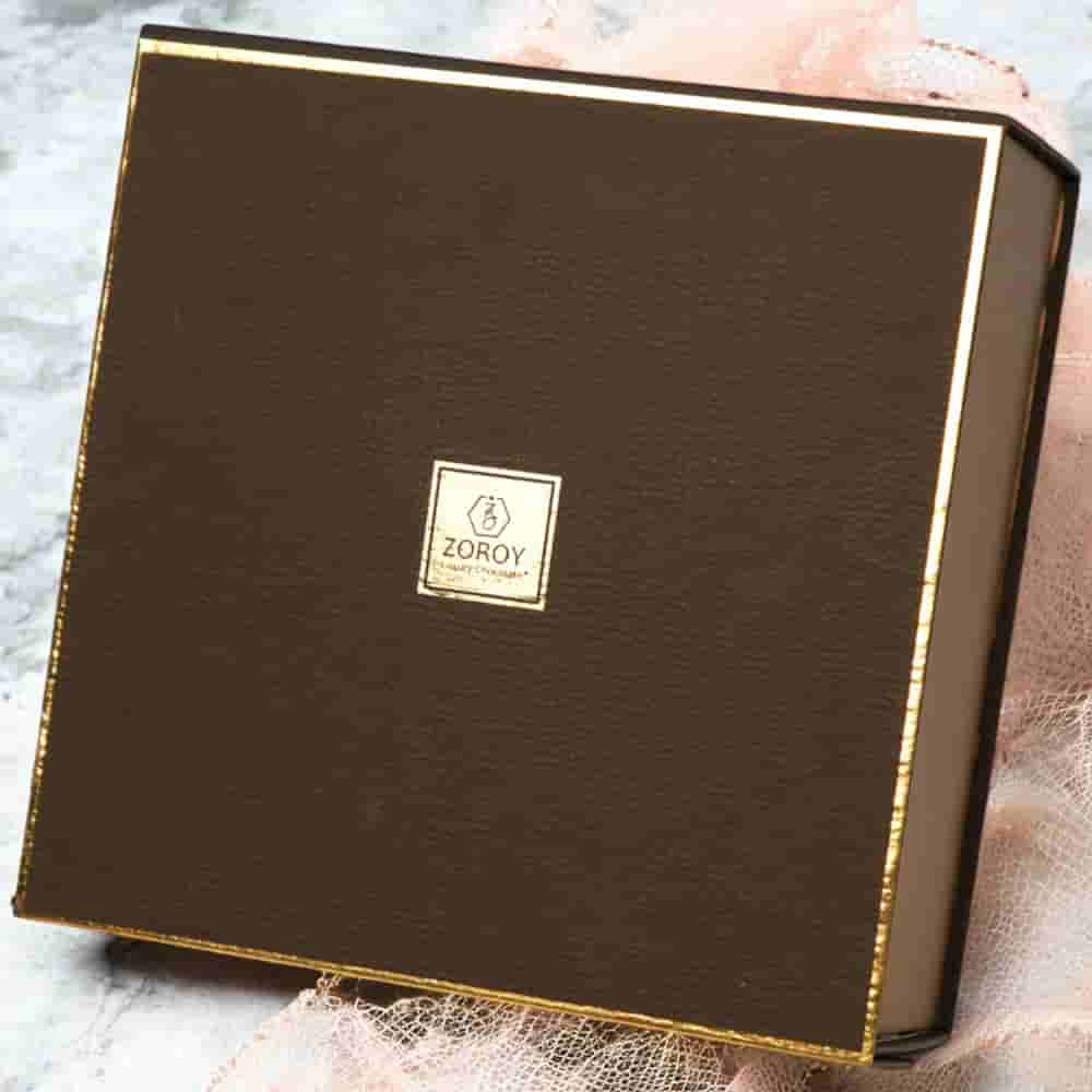 Zoroy Elegant Treats Hamper - Stylish Box Arabica Coffee 75G, 2 Snack Packs, Berries And Dry Fruits 325G