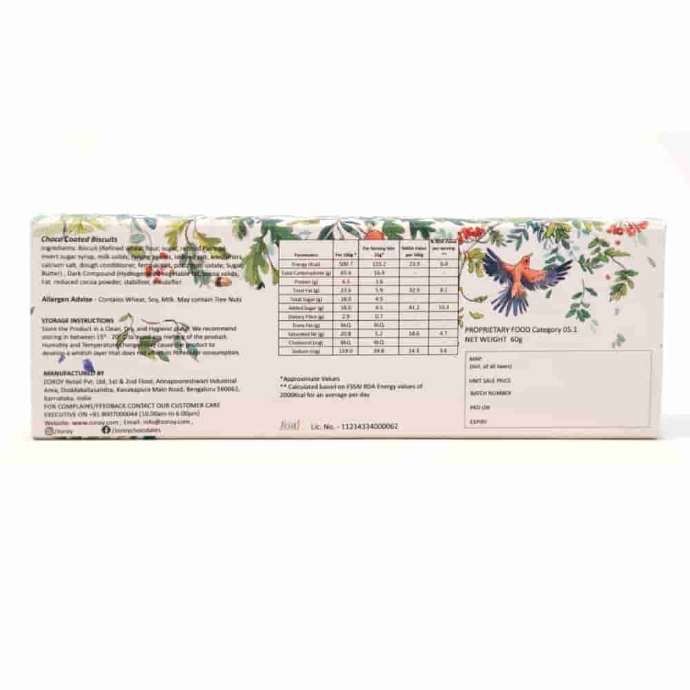 Zoroy Fairytales Choco Coated Biscuits