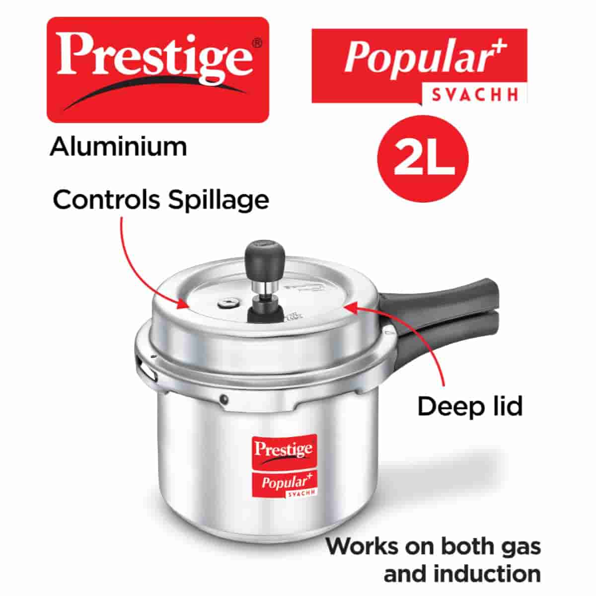 Prestige 10169 2 Ltr Tall Pop Plus Svachh