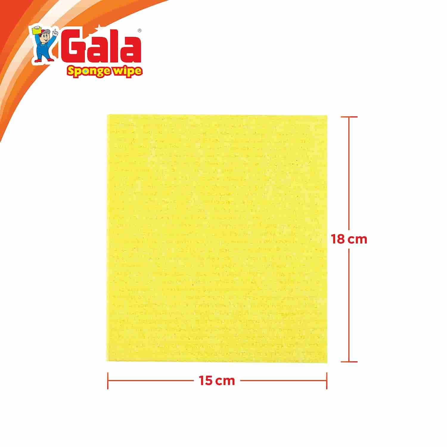 Gala Sponge Wipe 5Pcs Set