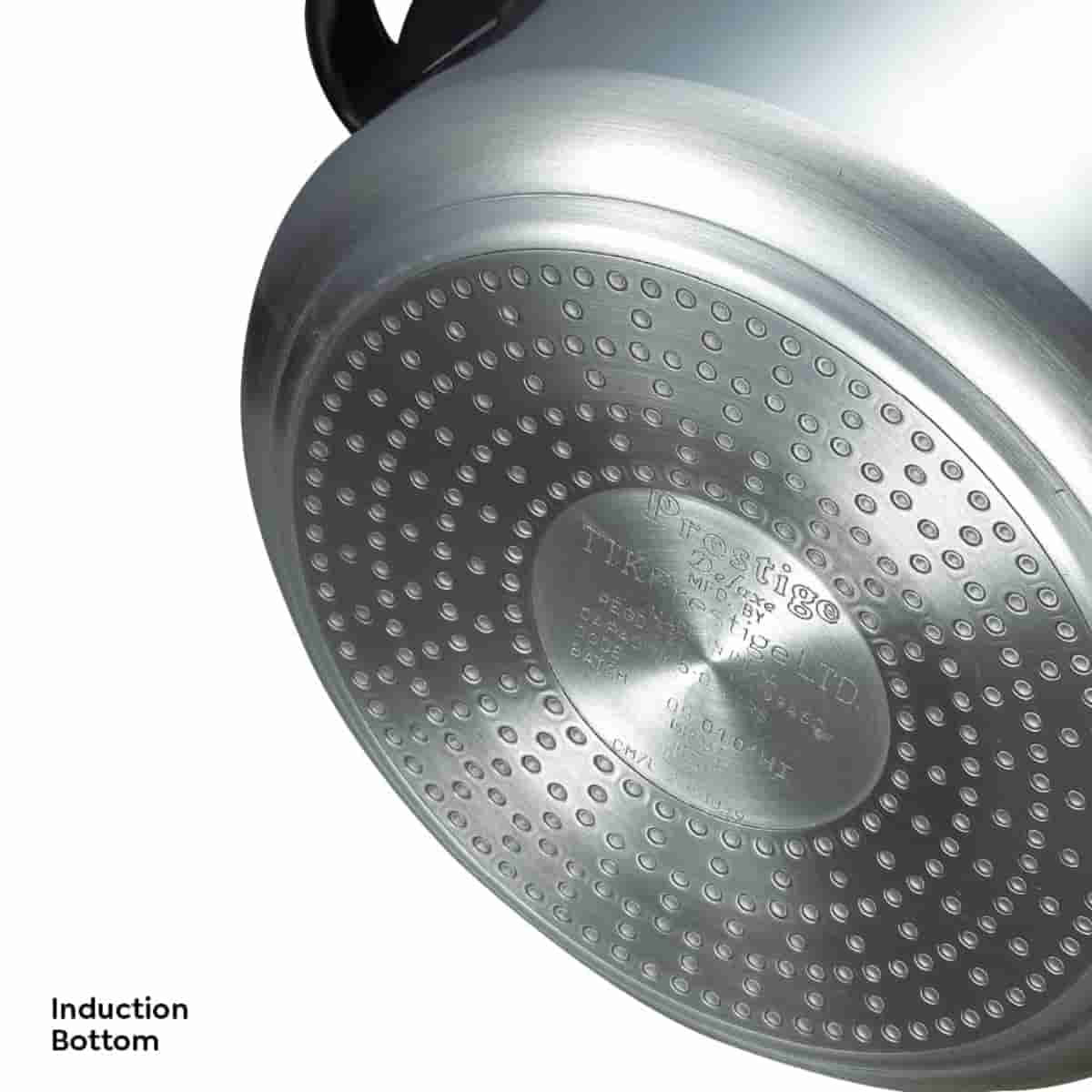 Prestige 20143 Deluxe Plus Junior Hard Anodizedndi 5Ltr Hard Anodized