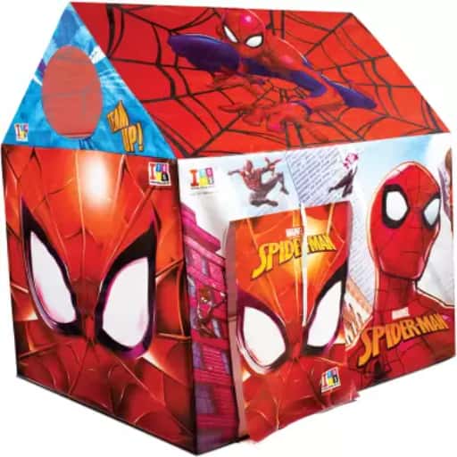 Spider-Man Role Play Pipe Tent House For Kids (Multicolor)