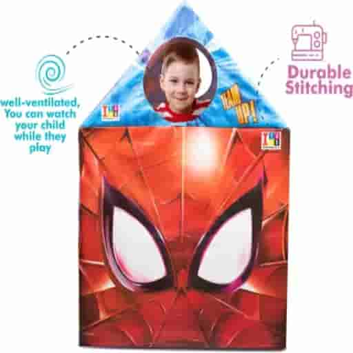 Spider-Man Role Play Pipe Tent House For Kids (Multicolor)