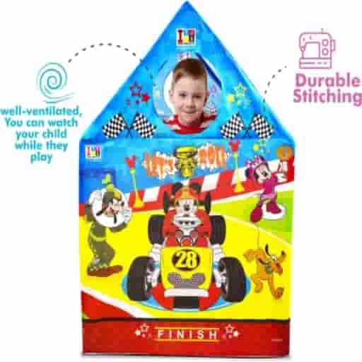 Micky Mouse Role Play Pipe Tent House For Kids (Multicolor)