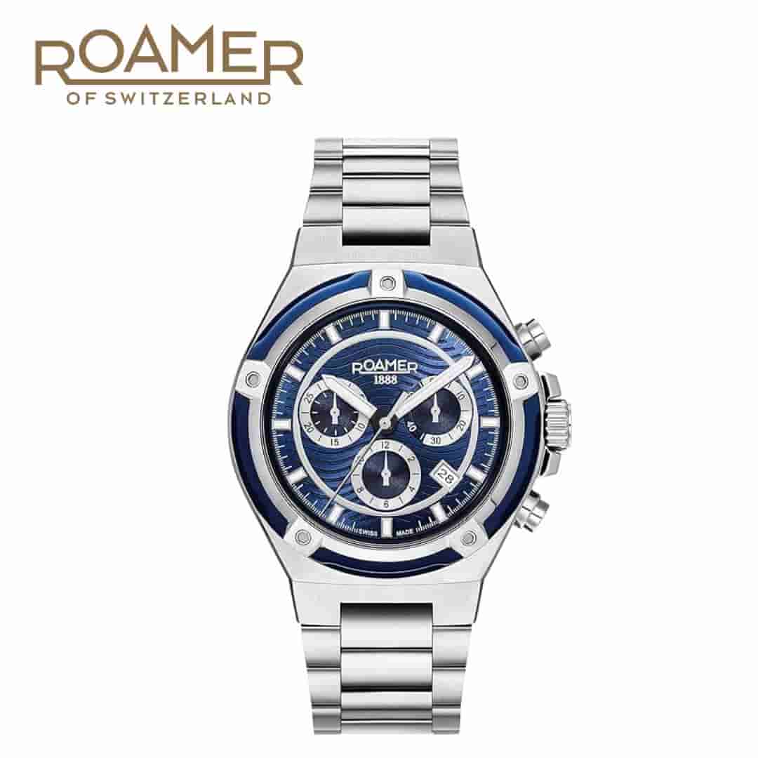 Roamer Tempomaster Chrono Men's Watch - 221837 41 45 20