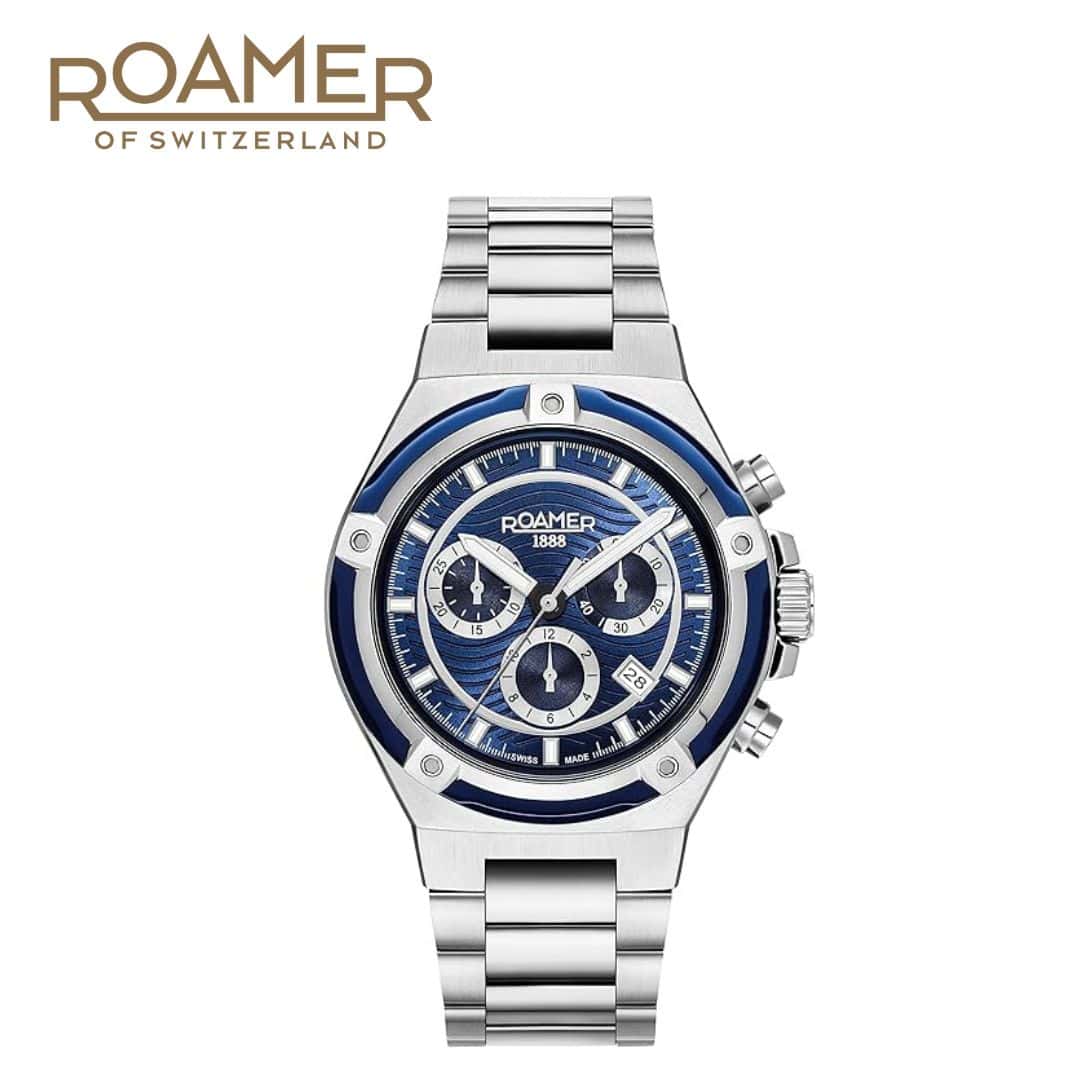 Roamer Tempomaster Chrono Men's Watch - 221837 41 45 20