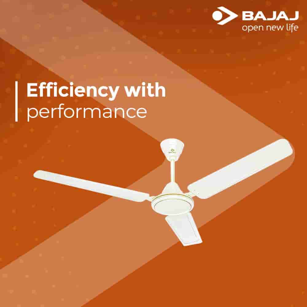Bajaj 251395EE Edge HS Neo EE 1200 mm Opal White Ceiling Fan