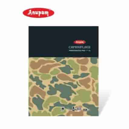 Anupam Camouflags Perforated Pad Ruled 80 sheet 1 Size