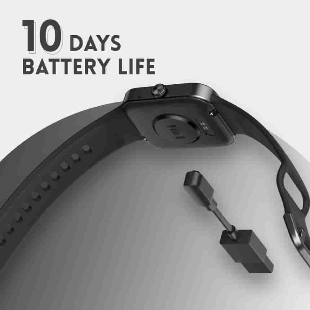 Fastrack Reflex Vox Smartwatch Black