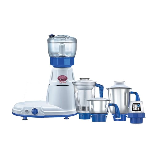 Prestige 41336 Deluxe Total LS 750 W Mixer Grinder, Blue