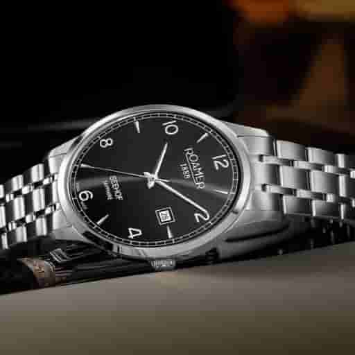 Roamer Seehof Gents Black W/Pnp Watch