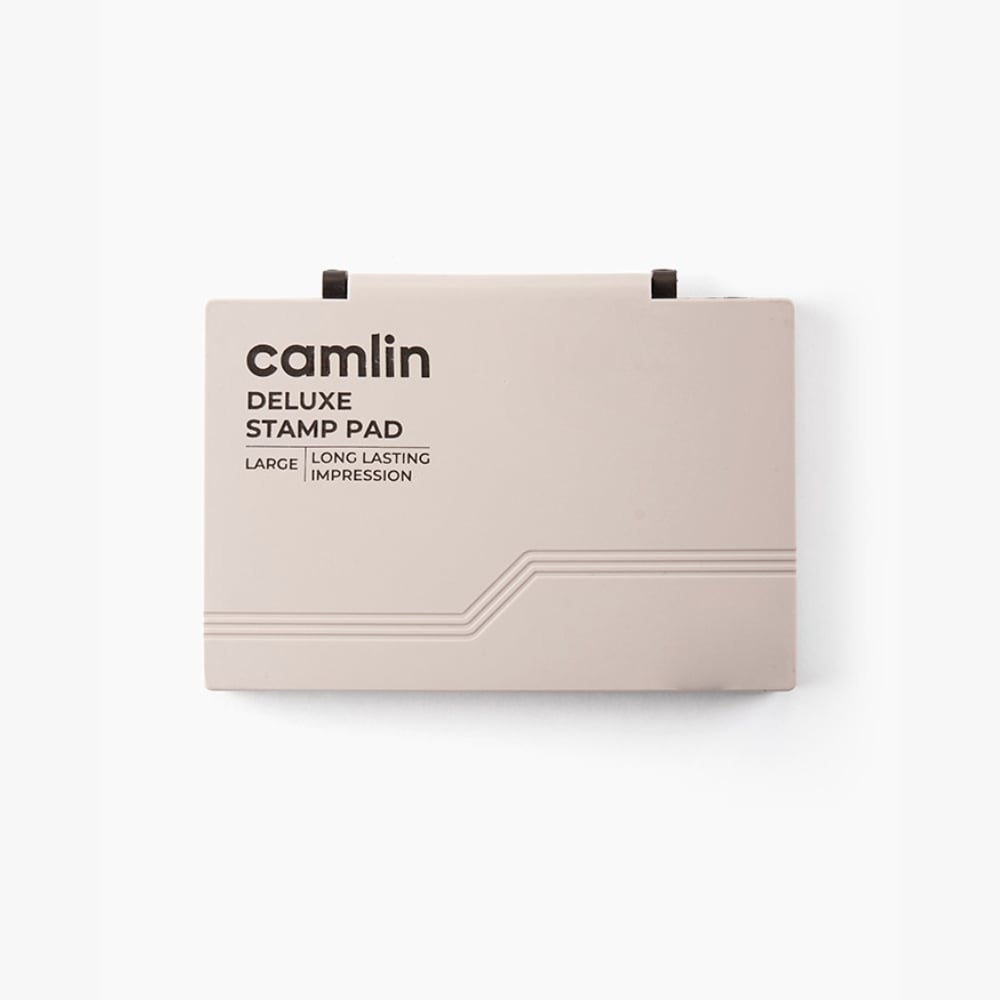 Camlin Deluxe Large Stamp Pad Black