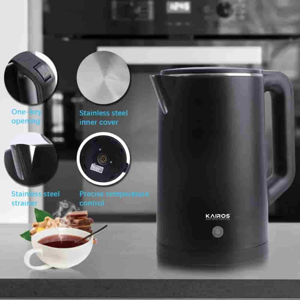 Kairos Multifunctional Electric Kettle 1.5 Ltr