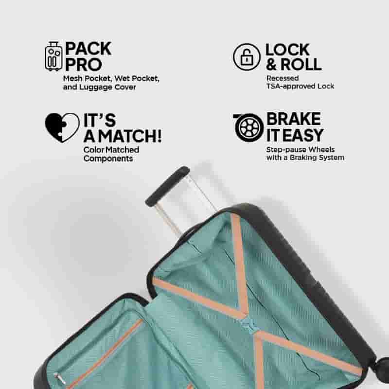 American Tourister Airconic 2.0 Spinner 67 TSA � Obsidian Black (67 cm)