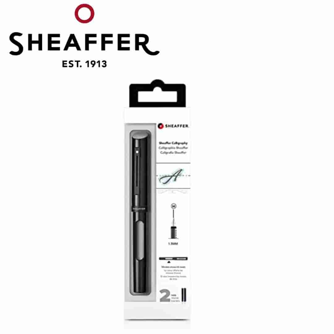 PEN SHEAFFER 93401 BLACK CALLIGRAPY WITH MEDIUM NIB