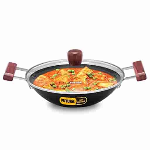 Hawkins AD20G 2 Ltr Futura HA Deep-Fry Pan With Glass Lid