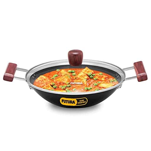 Hawkins AD20G 2 Ltr Futura HA Deep-Fry Pan With Glass Lid