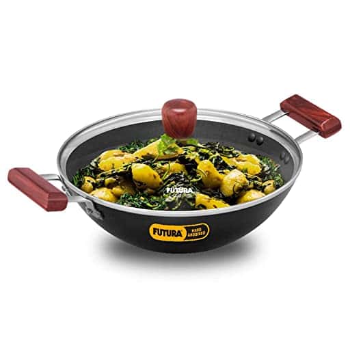 Hawkins 3 Ltr Futura HA Deep-Fry Pan With Glass Lid
