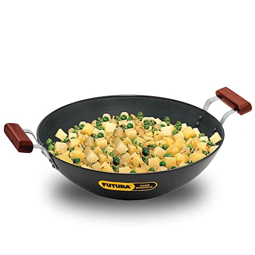 Hawkins AD50 Deep-Fry Pan (Flat Bottom) 2 Short Handles 5 Ltr