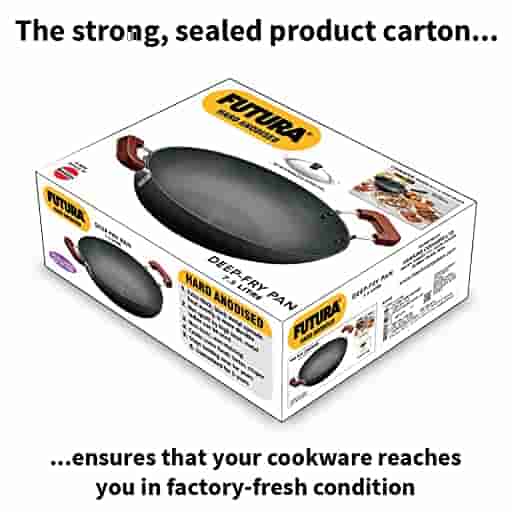 Hawkins AD75S Deep-Fry Pan (Flat Bottom) 7.5 Ltr With SS Lid