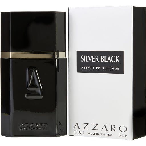 Azzaro Azz004M Silver Black Edt 100ml Perfume (Men)