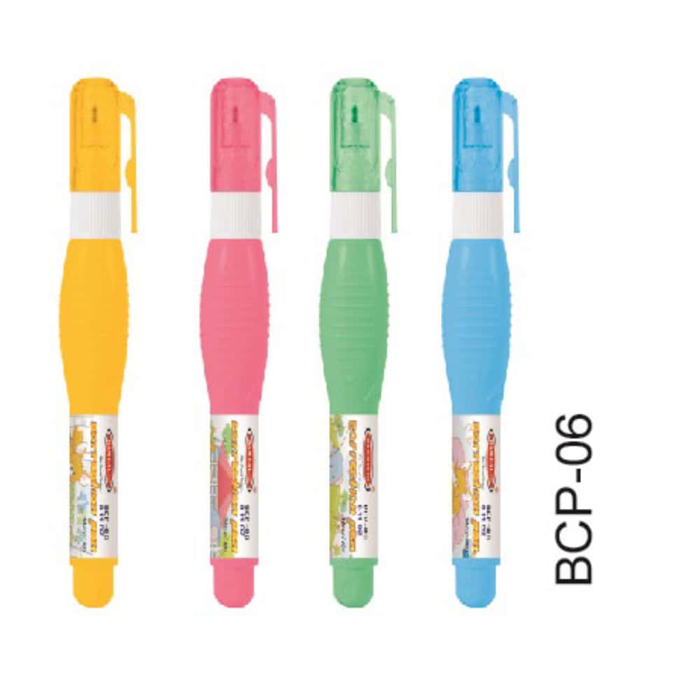 Bambalio Correction Pen White Body with Metal Tip 06