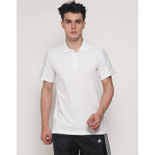 Adidas Poly Cotton Polo T-Shirt