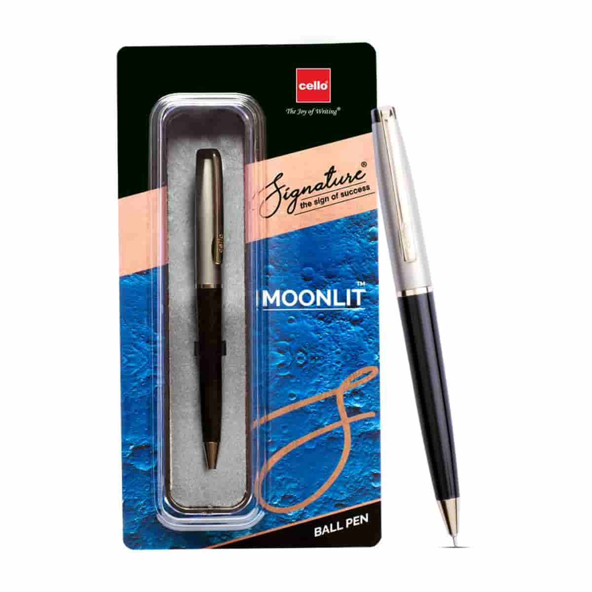 Cello Signature Moonlit Ball Pen Blue