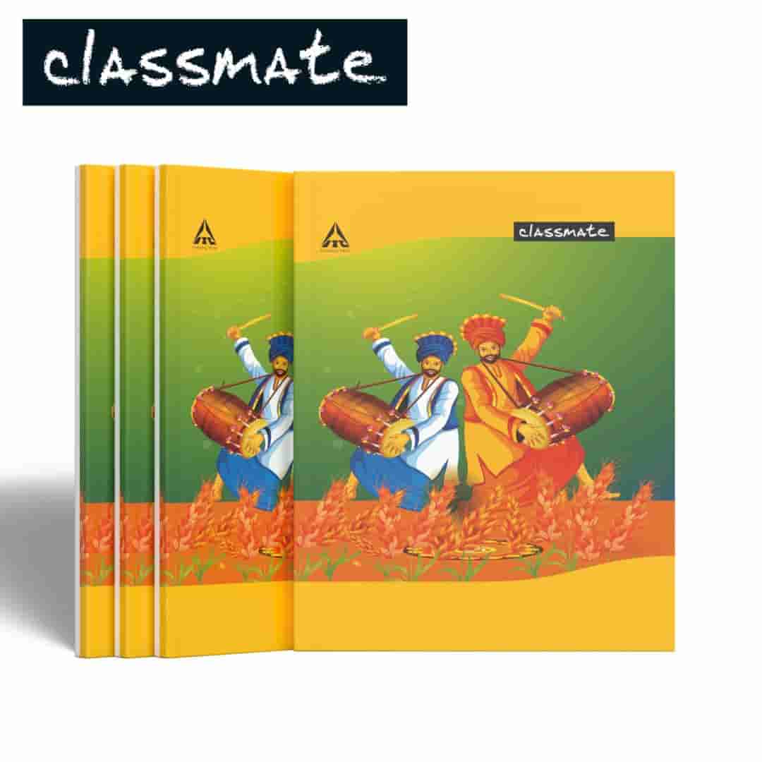 Classmate Hard Bounded Single Line Note Book 316Pg (210X170mm)