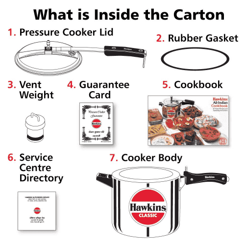 Hawkins CL 6.5 Ltr Classic Pressure Cooker