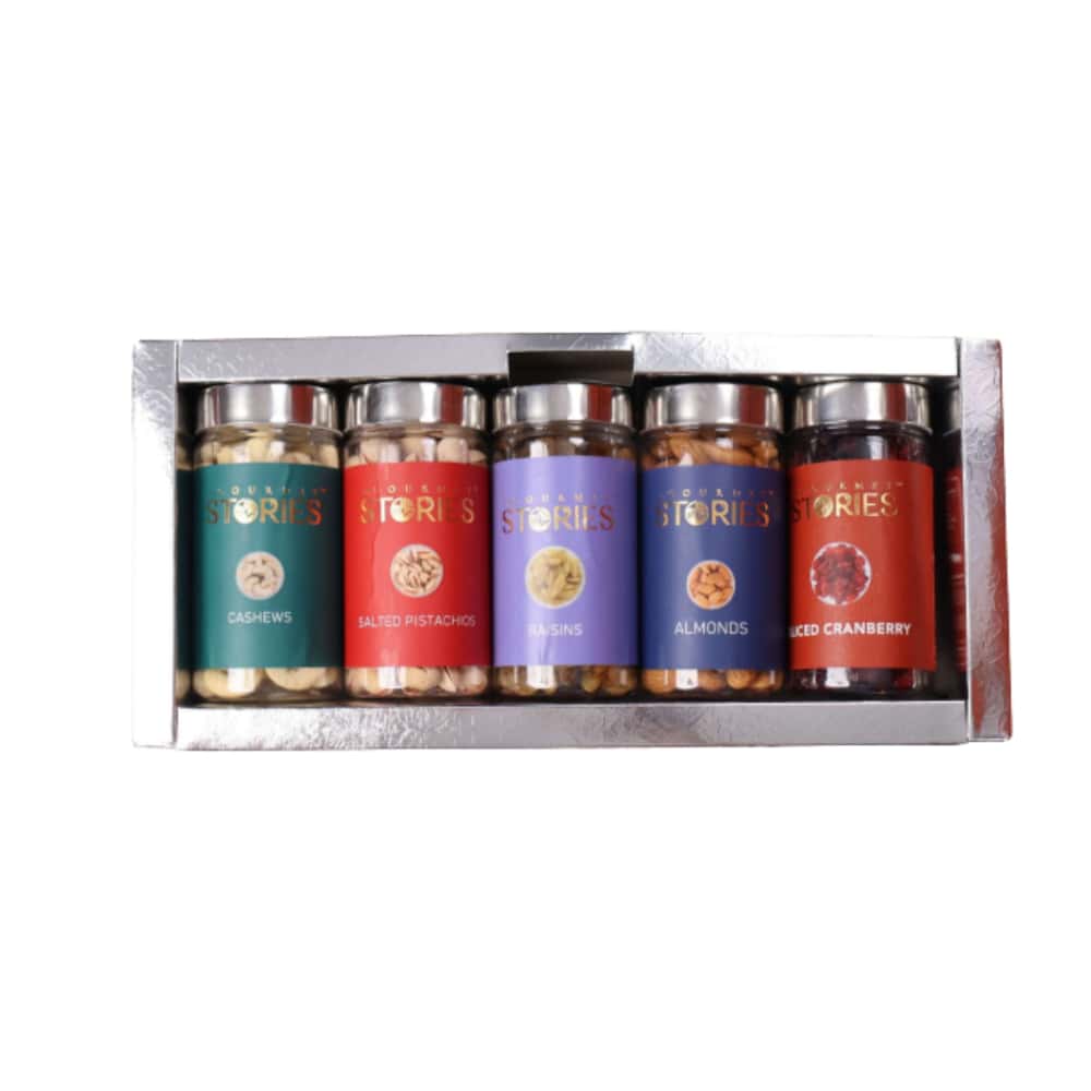 Customized- TGS-24 Premium Wellness Dry Fruit Gift Box 525g - Option B