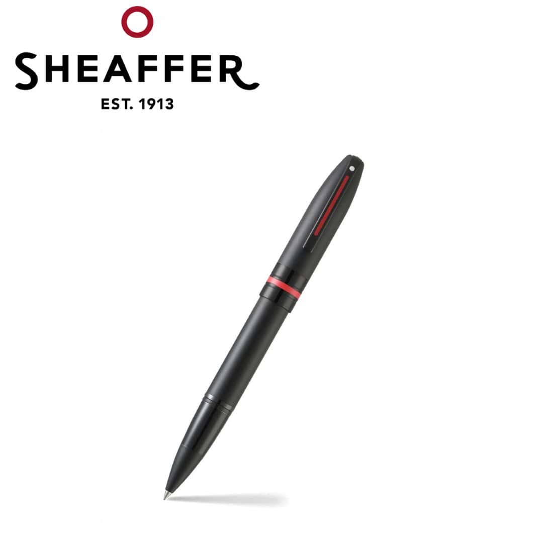 PEN SHEAFFER ICON E9108 MATT BLACK WITH GLOSS BLACK MEDIUM FP