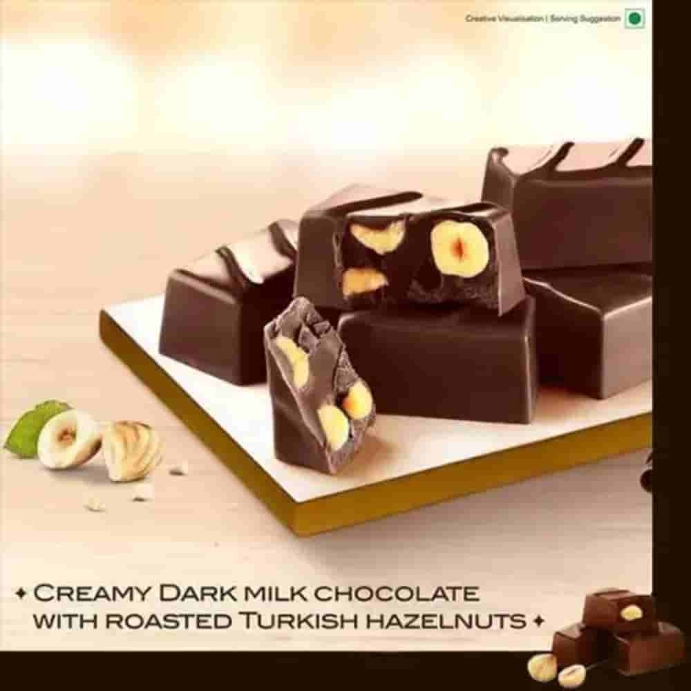 Fabelle Dark Chocolate Gianduja - 12 cubes