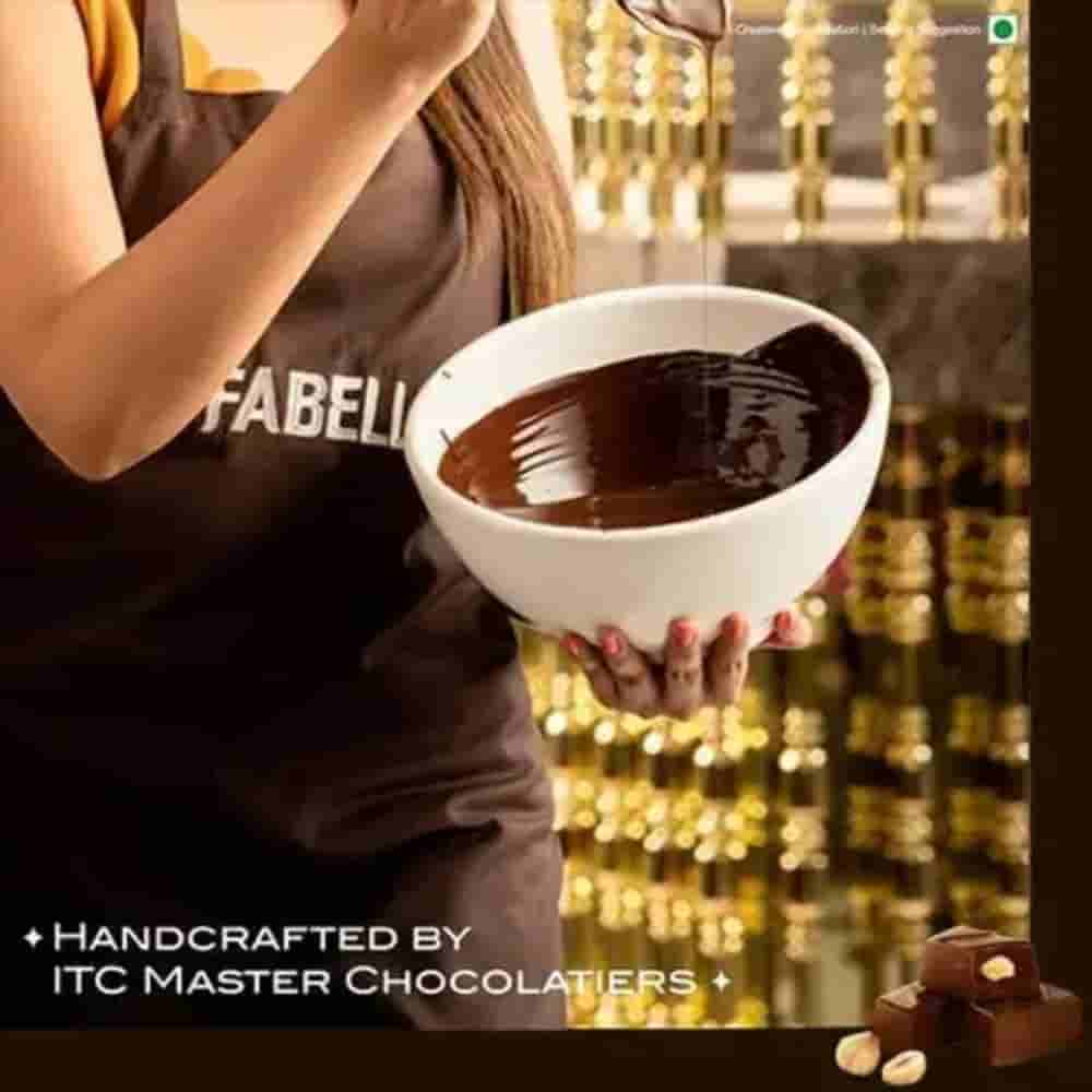 Fabelle Dark Chocolate Gianduja - 12 cubes